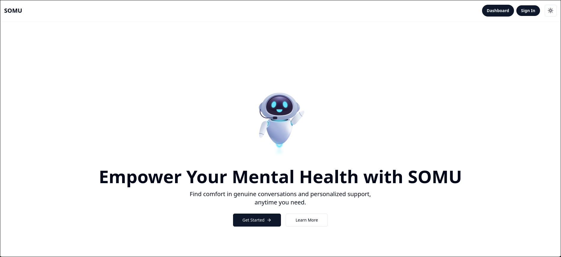 Screenshot of Stress Management Application project